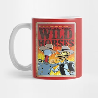 Mystery Science Rusty Barn Sign 3000 - Last of the Wild Horses Mug